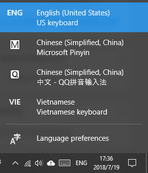 Cách cài đặt bàn phím tiếng Trung QQ pinyin lên máy tính.